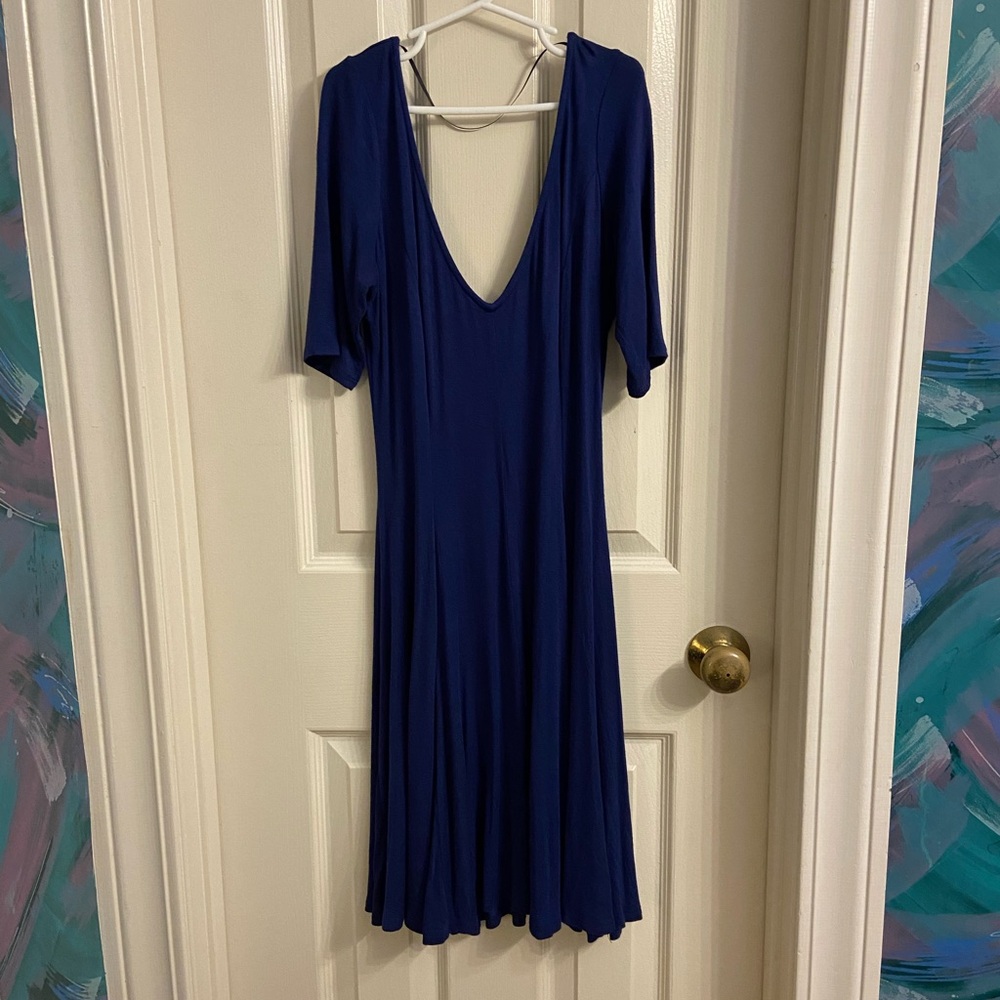 Soprano blue dress, size S